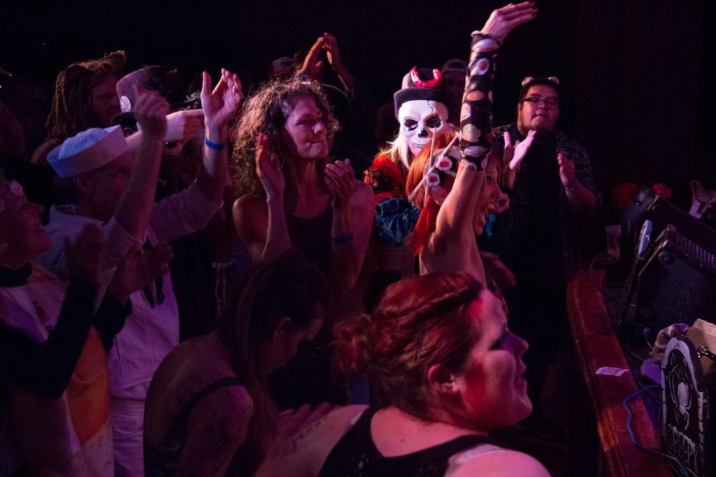 halloween dancers at Arena Theater