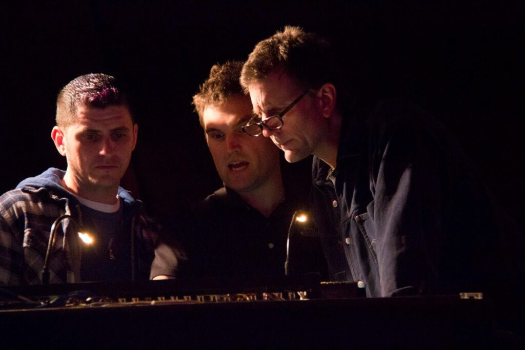 Sound crew at Arena Theater